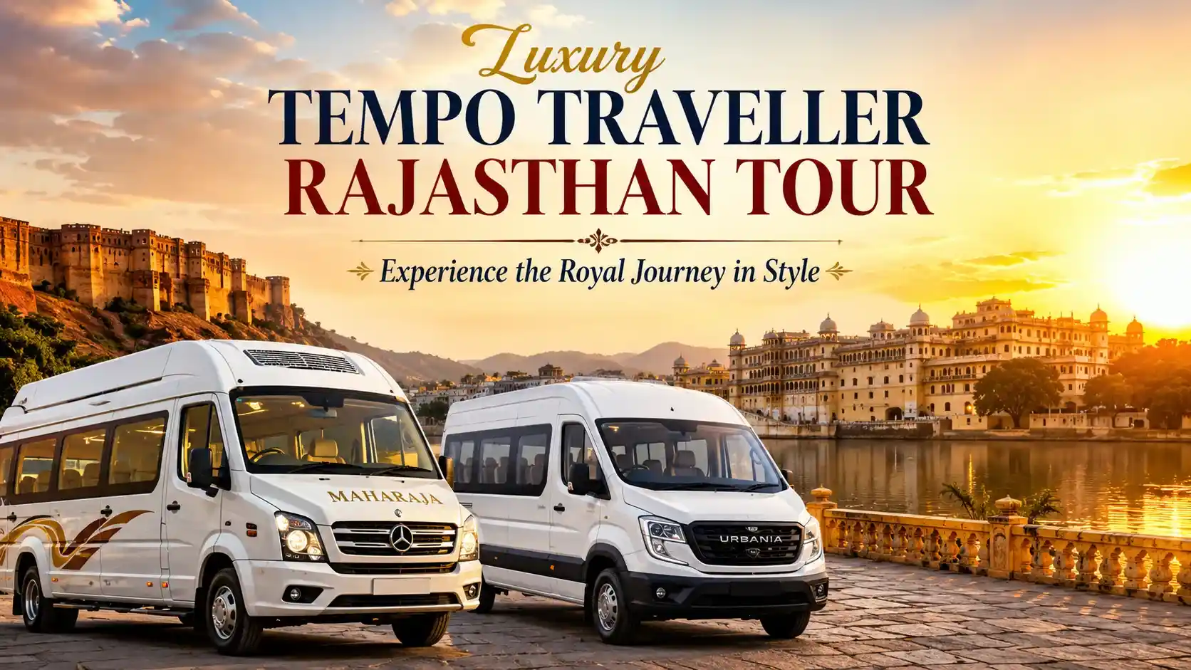 Luxury Tempo Traveller Rajasthan Tour Experience the Royal Journey in Style
