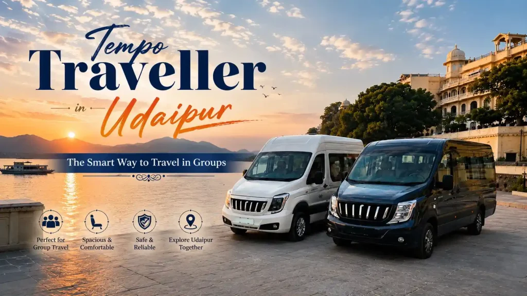 Tempo Traveller in Udaipur: The Smart Way to Travel in Groups