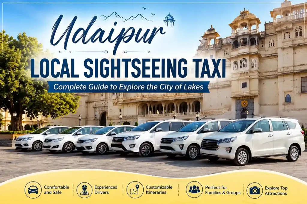 Udaipur Local Sightseeing Taxi: Complete Guide to Exploring the City Comfortably in 2026
