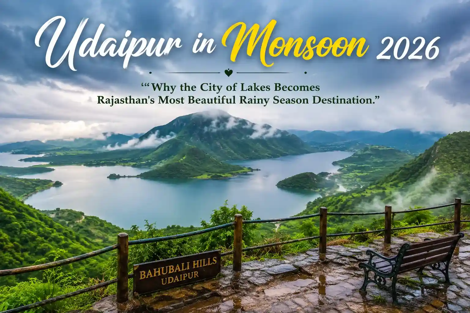 Udaipur in Monsoon 2026: Why the City of Lakes Becomes Rajasthan’s Most Beautiful Rainy Season Destination