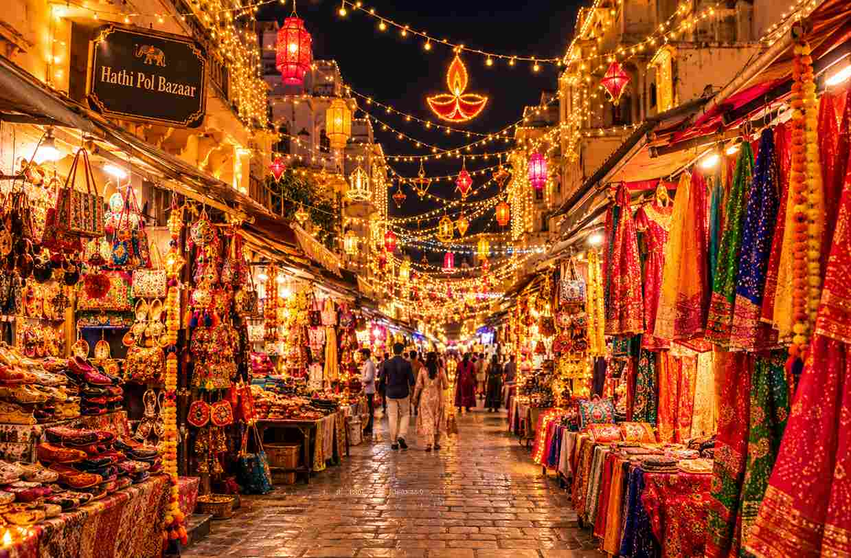 Best Shopping Places in Udaipur During Diwali