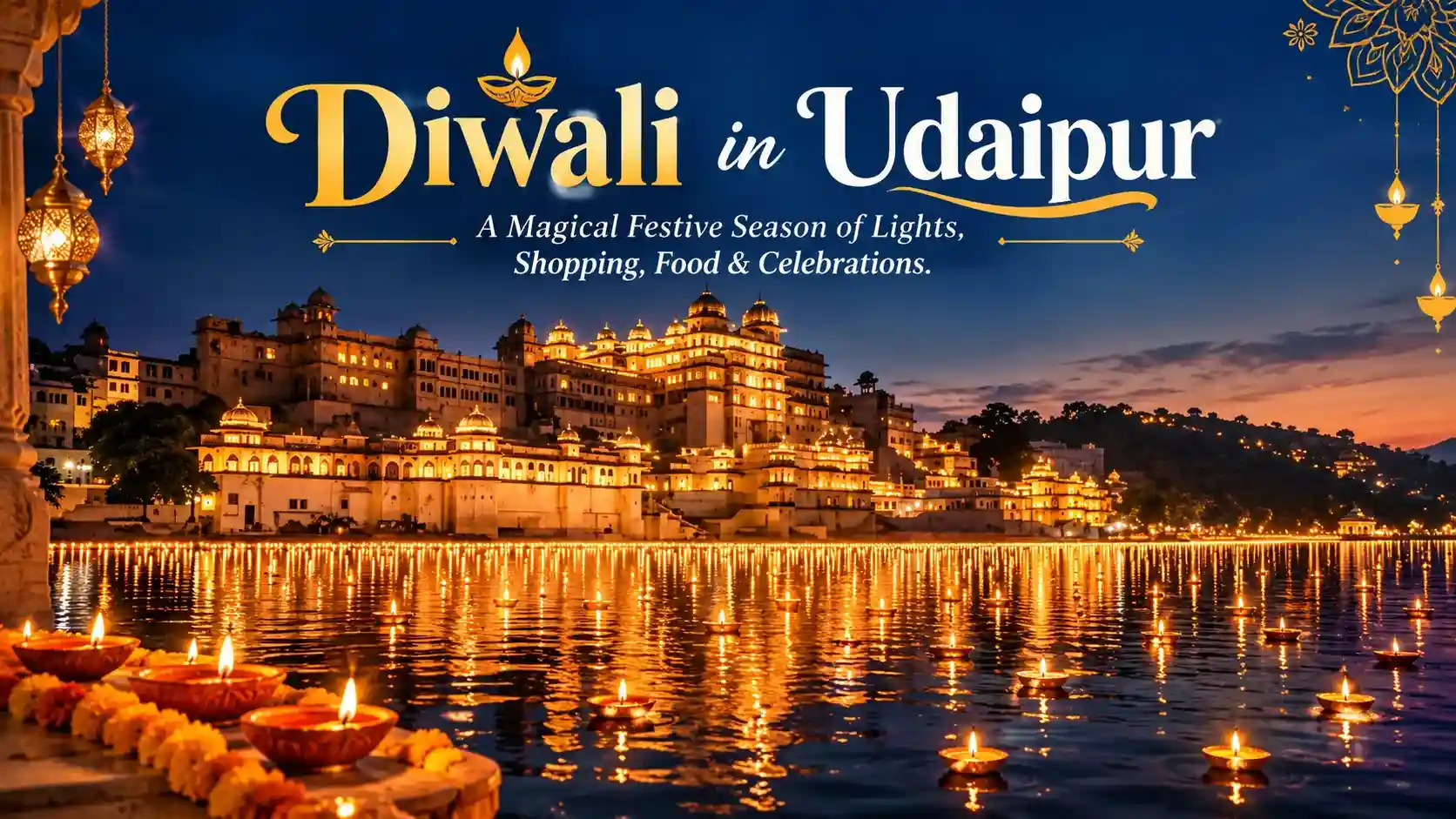 Diwali in Udaipur: A Magical Festive Season of Lights, Shopping, Food & Celebrations