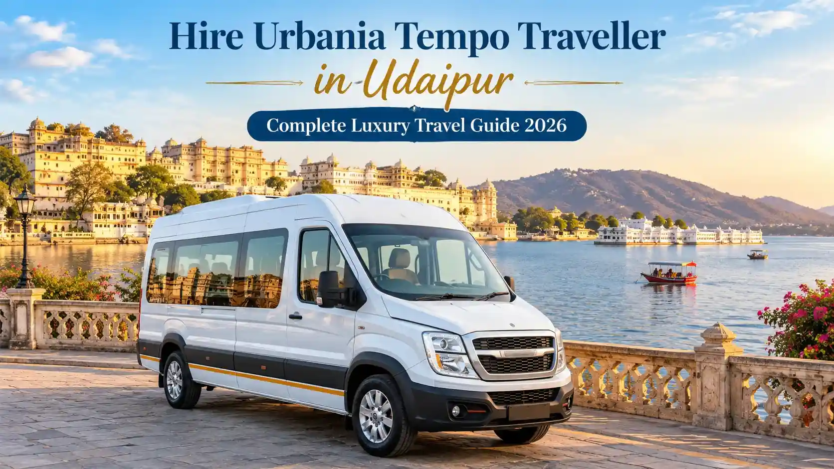 Hire Urbania Tempo Traveller in Udaipur: Complete Luxury Travel Guide 2026