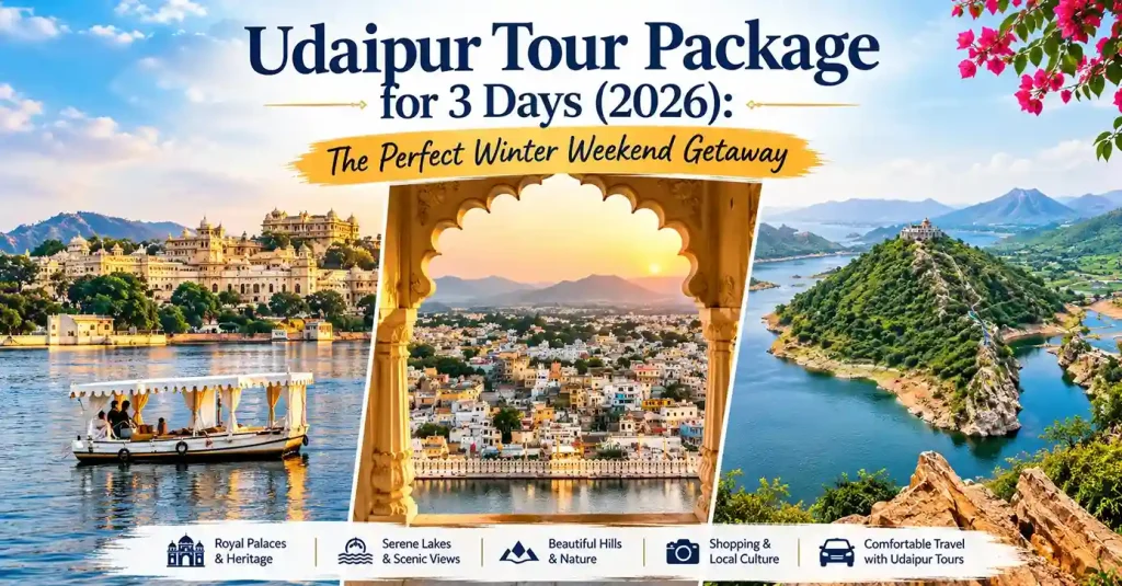 Udaipur Tour Package for 3 Days (2026): The Perfect Winter Weekend Getaway