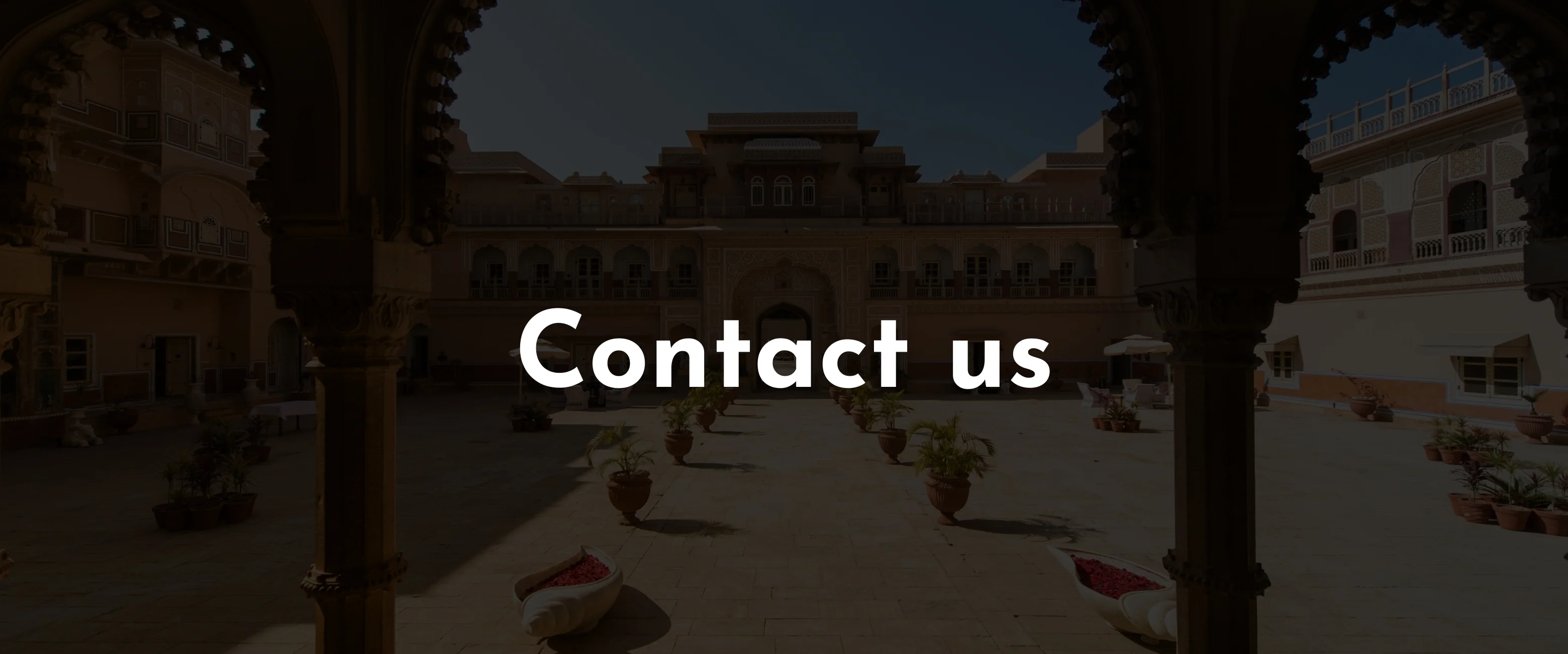 GET IN TOUCH WITH US